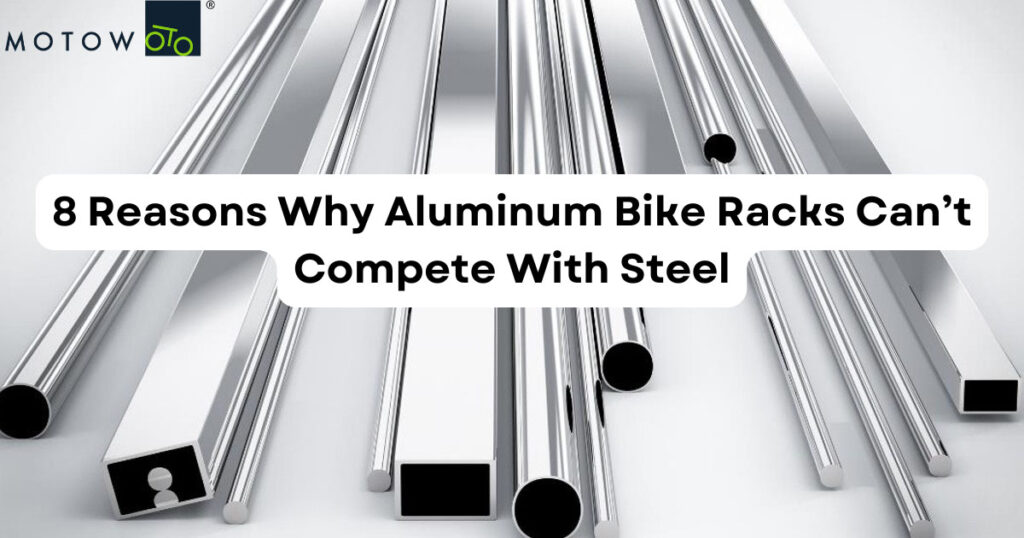 Steel e-bike racks out-perform aluminum